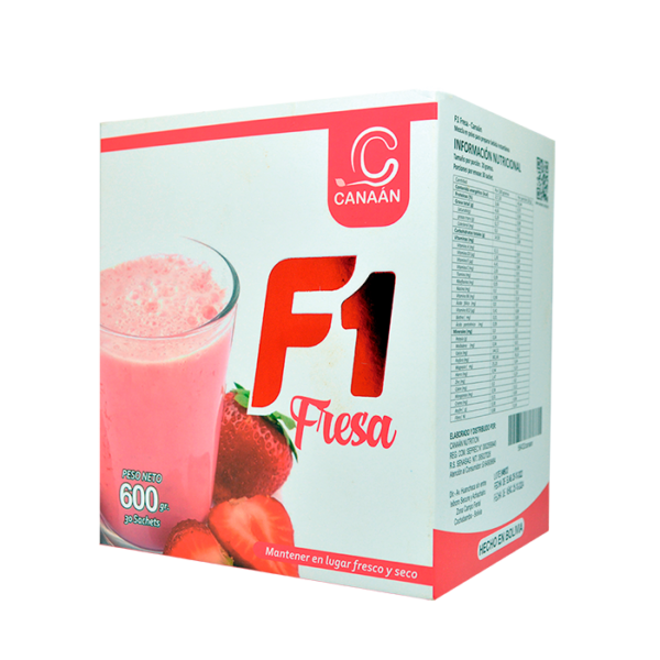 FÓRMULA 1 Fresa (30 sobres de 15 gr.)